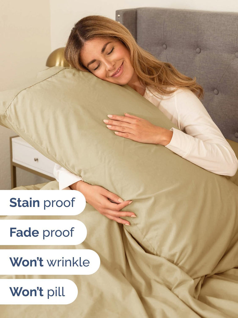 Extra Deep King Sheet Set - 6 Piece Breathable and Cooling Sheets - Hotel Luxury Bedding for Women, Men, Kids & Teens