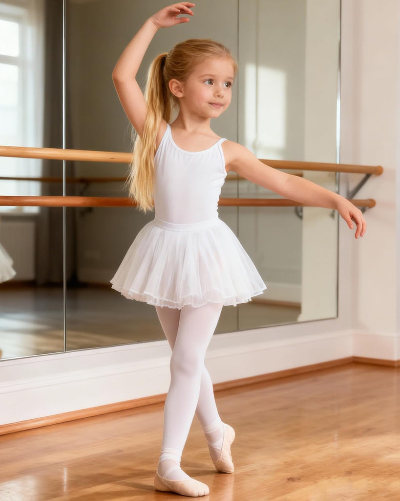 6 Pairs Girls Ballet Dance Tights Footed Stockings