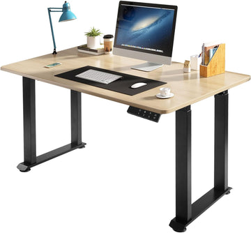4-Leg Standing Desk Frame with Dual Motor, Electric Adjustable Legs for Max 63'' x 22.83'' Desktop, Heavy Duty 220