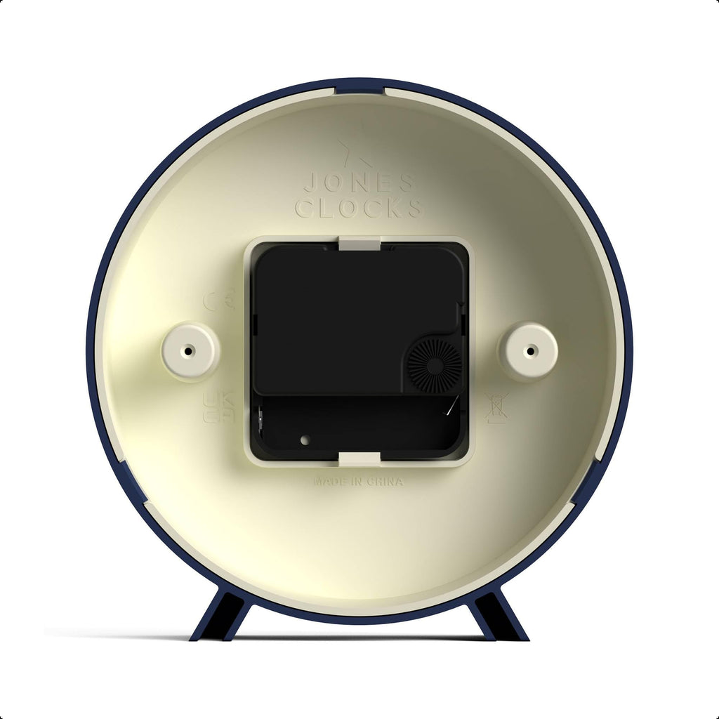 Venus Desk Clock | Modern Round Design | Blue