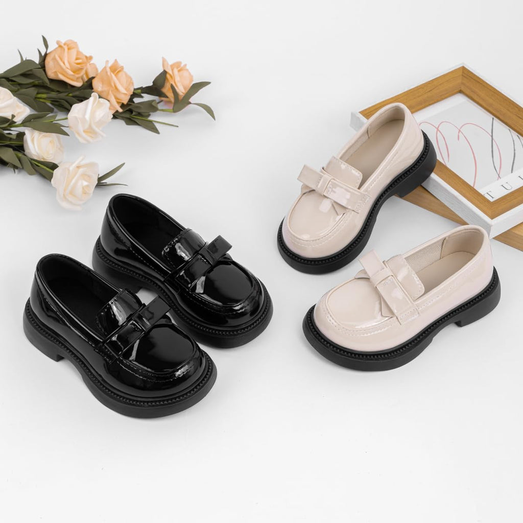 Girls Dress Shoes Loafers School Uniform Mary Jane Flats