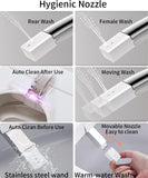 EPLO DP7 Smart Toilet with Bidet Built in,Auto Open/Close,Heated Seat,Automatic Flush Bidet Toilet,Night