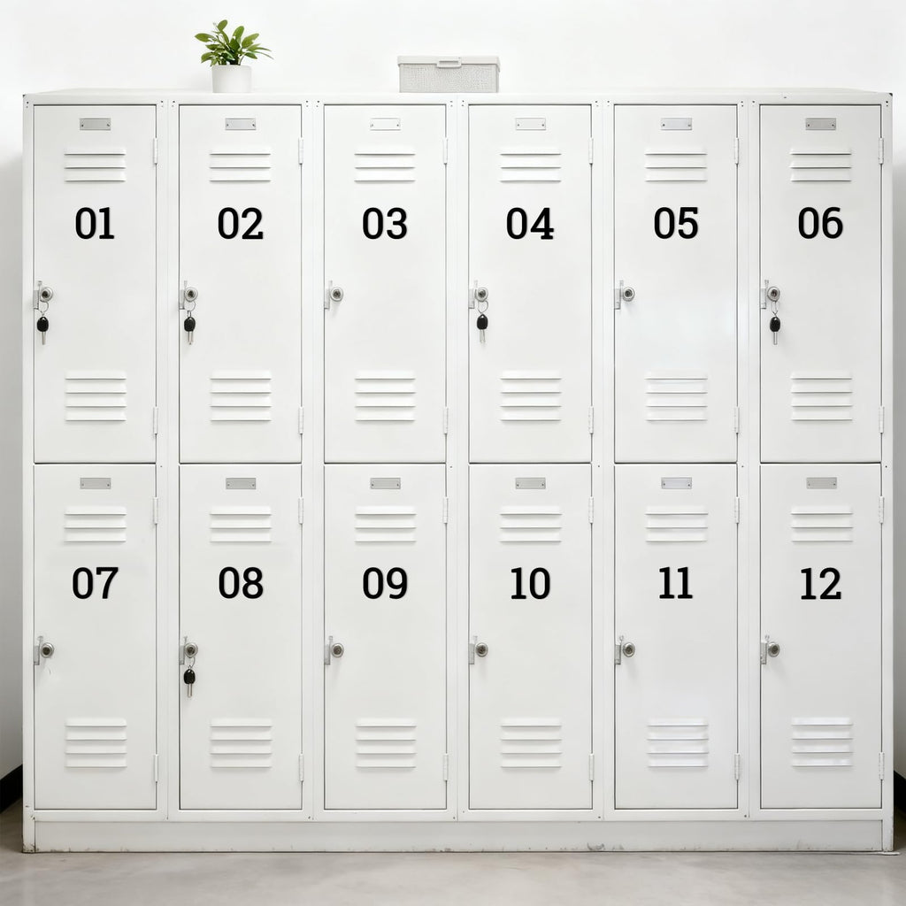 12" Acrylic House Numbers, Self-adhesive Mailbox Numbers for outside (5)