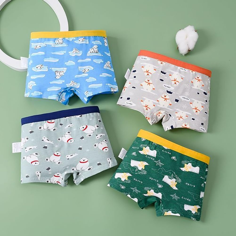 Boys Boxer Briefs, 12 Pack Toddler Kids Underwear