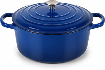 10 qt Dutch Oven Approx, 9.5 qt Enameled Cast Iron Dutch Oven