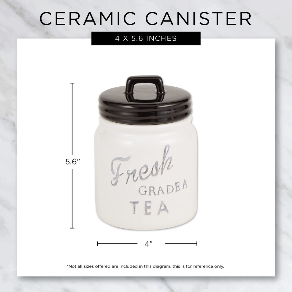 Kitchen Accessories Collection Ceramics, Jar Canister Set, Blue, 3