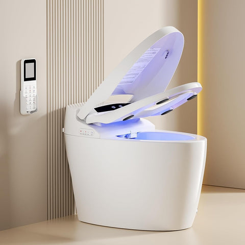 Smart Toilet with Warm Water Sprayer and Dryer