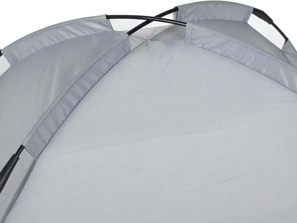 Elevated Dog Bed with Removable Canopy w/Convenient Carrying Bag Indoor Shade 1680D Portable Raised Oxford Fabric