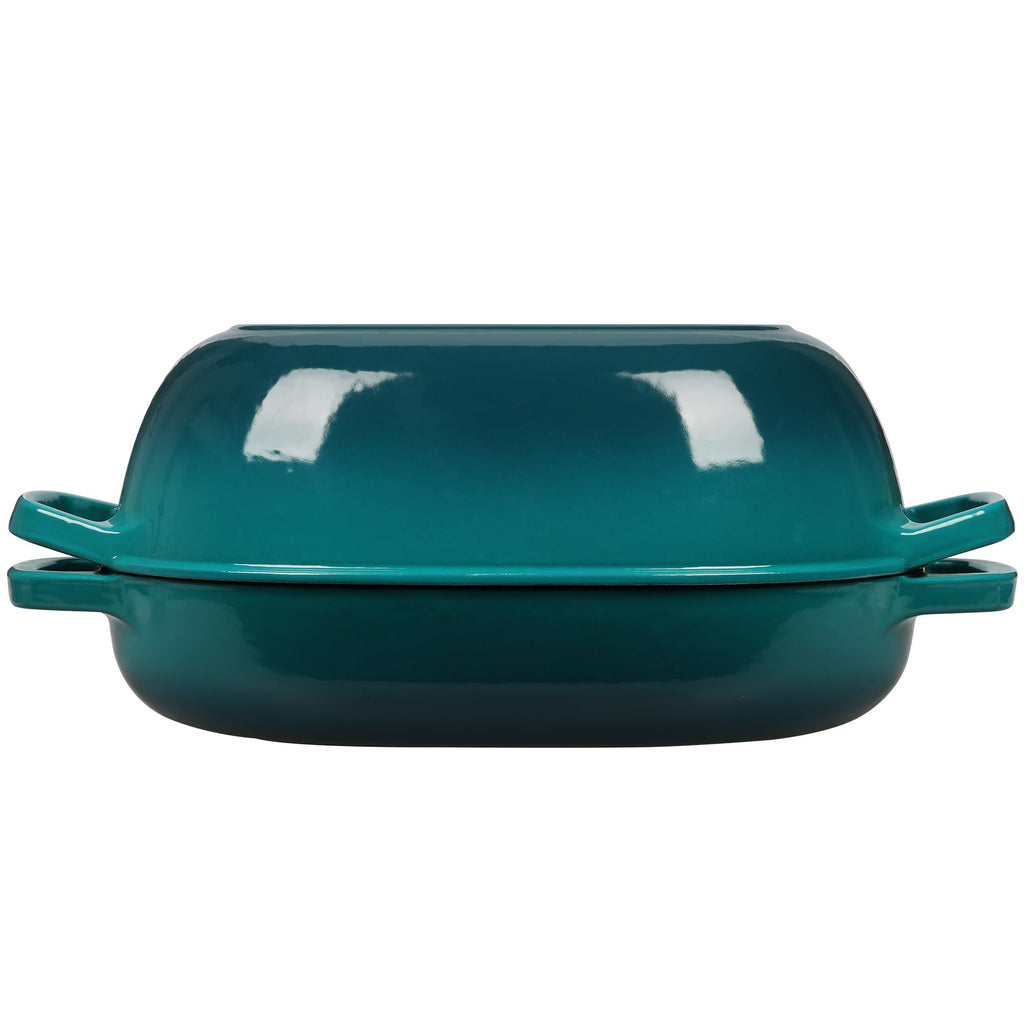 Enameled Cast Iron Oval Dutch Oven Pot with Lid, Dutch Oven for Sourdough Bread Baking, Bread Oven, Bread Dutch Oven