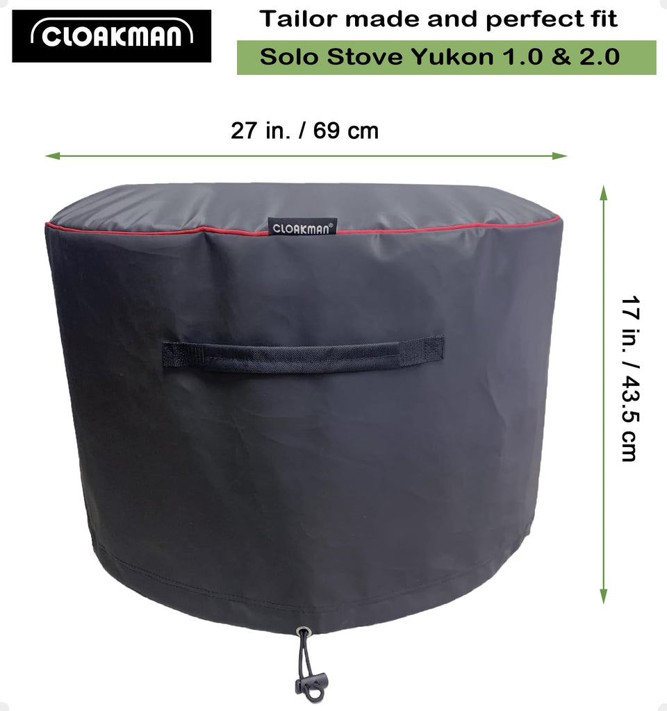 Waterproof Fire Pit Cover Compatible with Yukon