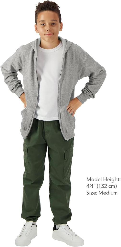 Kids' Full Zip Hoodie Sweatshirt, Style G18600B