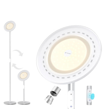 Floor Lamp, Super Bright Sky LED Modern Torchiere Standing Lamp