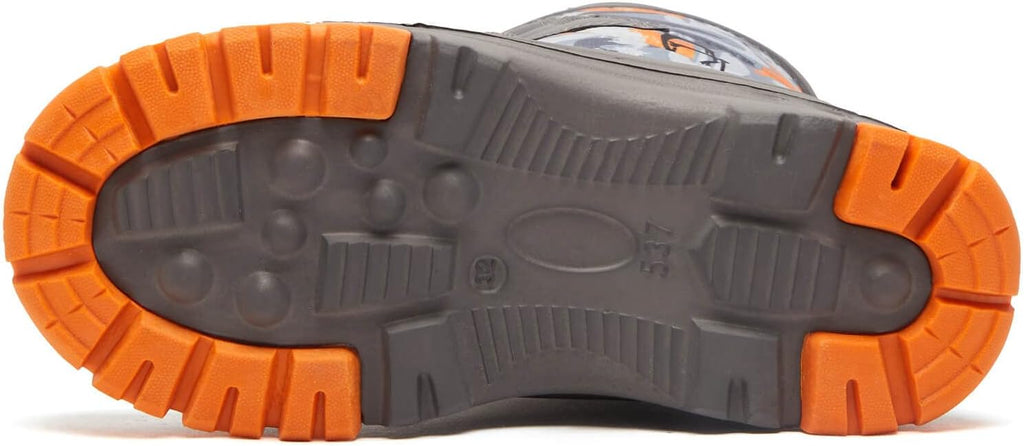 Boys' Waterproof Winter Snow Boots with Insulation for Cold Weather