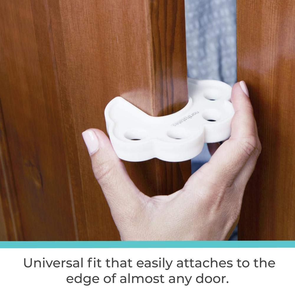 Premium Pinch Protector for Baby Proofing: Door Finger Pinch Guard - Pack of 1 - White