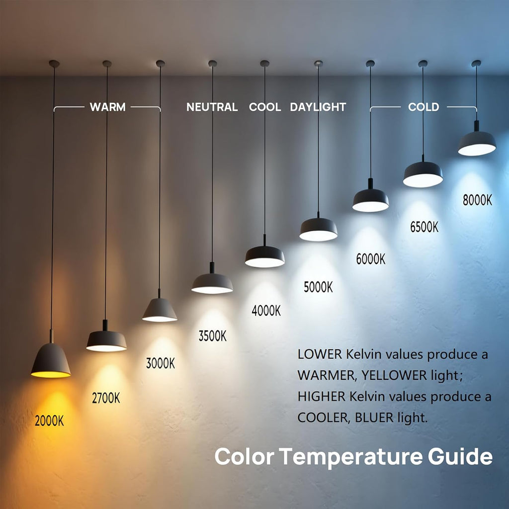A19 LED Light Bulb, 60W Equivalent, 2700K Soft White Light Bulbs, 800 Lumens 8.5W Non-Dimmable LED Bulbs, E26
