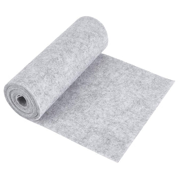 118x7.87 Inch Light Gray Felt Roll, Non Woven Felt Fabric, Craft Felt Fabric for Patchwork Sewing Decoration Craft