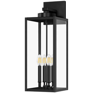 23.9" Extra Large Size Outdoor Wall Light Fixture, Exterior Lighting Fixture Porch Sconce Wall Mounted, Waterproof