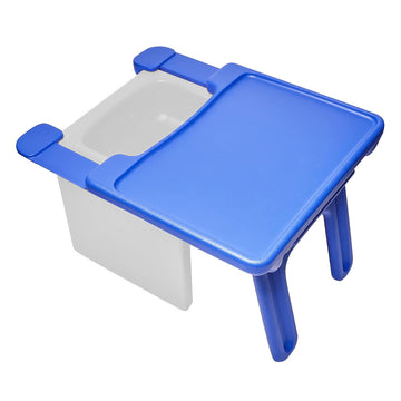Edutray Desk Attachment for Cube Chairs for Kids, Blue