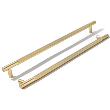 15 Inch(381mm) Drawer Appliance Handles Knurled Gold Cabinet Pulls Drawer Pulls Kitchen Hardware Kitchen