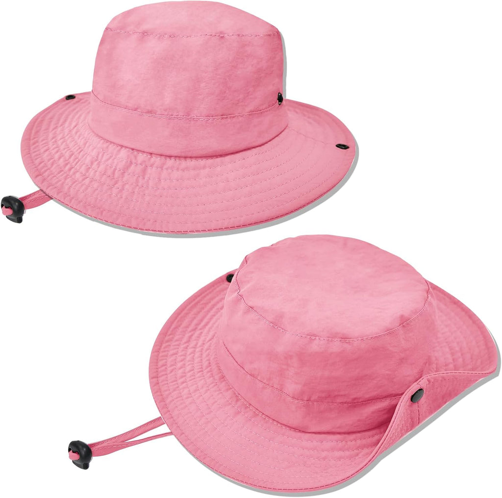 Kids Sun Hat UPF 50+ Quick Dry Bucket Safari Hat for Girls and Boys