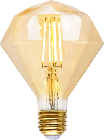 G40 Edison LED Light Bulb Dimmable 6W 600lm Equi60W E26 2700K 1PC