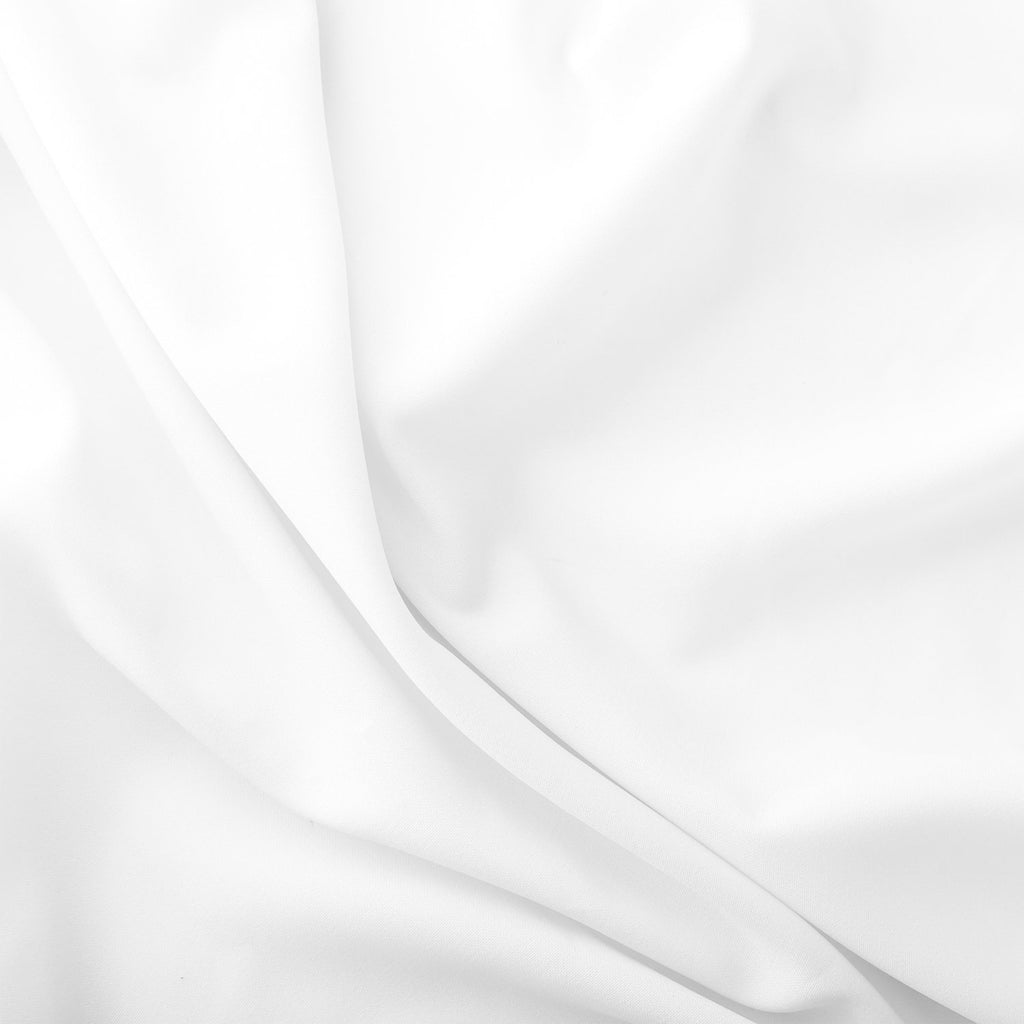 2-Yards Cotton Fabric, White Solid