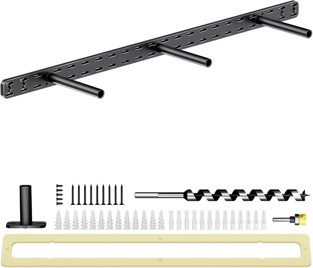 1pc Floating Shelf Hardware Heavy Duty Hidden Shelf Brackets Support,Wall Mounting Invisible Floating Shelves Bracket