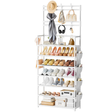 Shoe Rack 7 Tier Shoe Organizer Storage 21-28 Pairs