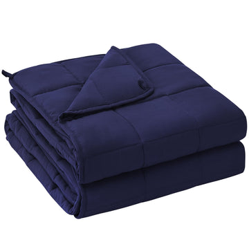 Weighted Throw Blanket for Adults 20lbs Queen Size, 60" x 80", Blue