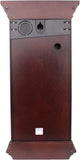 Mahogany Wall Clock with Pendulum and Chime