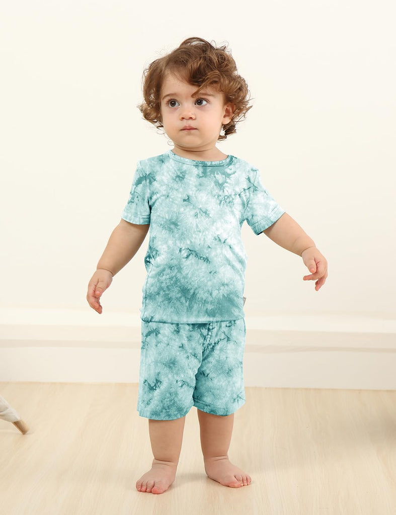 Boys Girls Bamboo Rayon Pajamas Set Kids Sleepwear