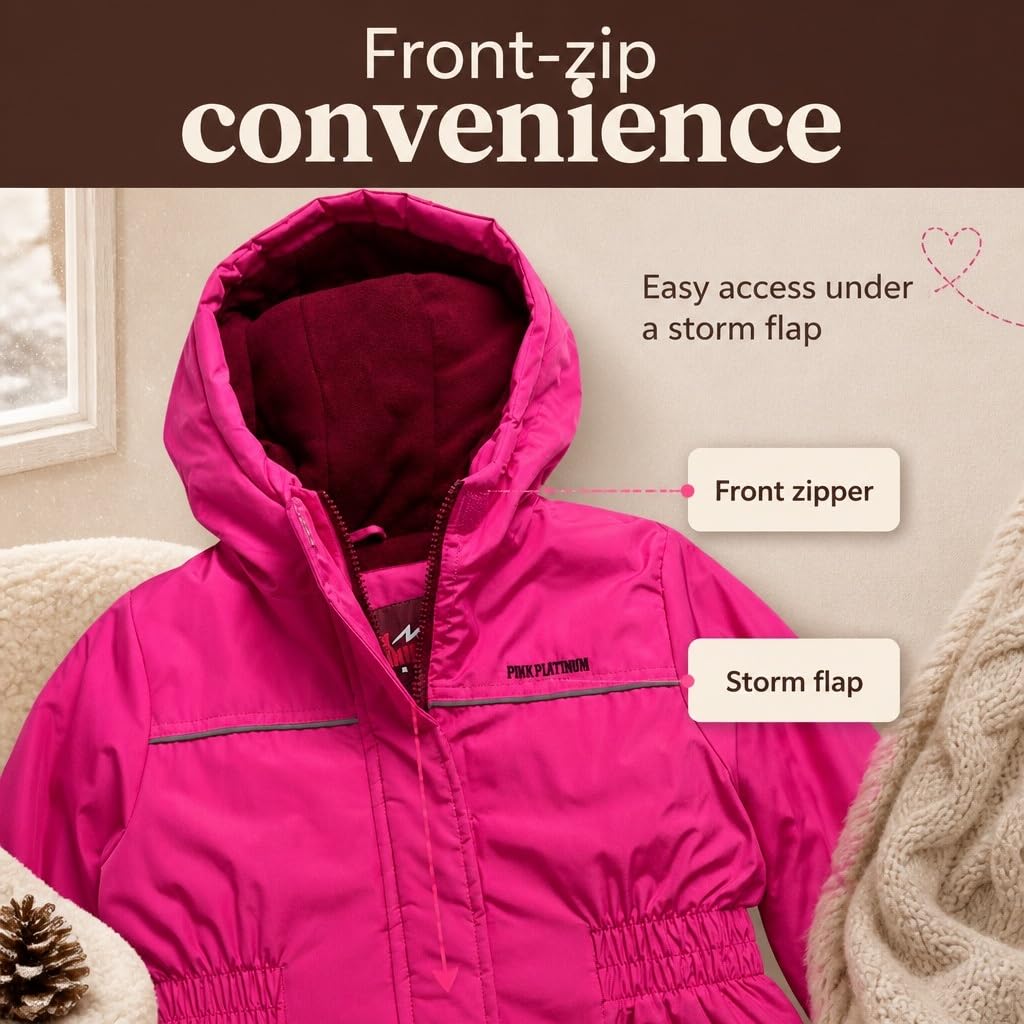 Girls' Snowmobile Snowsuit