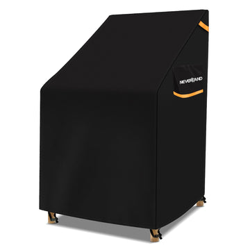 Waterproof Stackable Patio Chair Cover for 4-6 Chairs 27x27x49 in