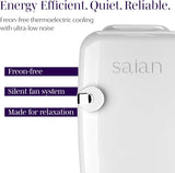 Esty Fridge for Skincare Products - Compact 4L Portable Mini Fridge with Quiet Dual Cooling and Warming for Beauty