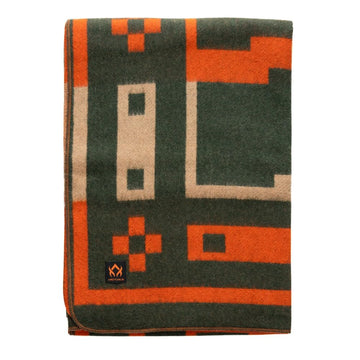 Rainier Wool Blanket, or Camping, Lone Pine, Twin