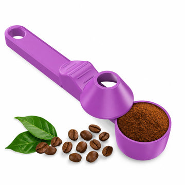 Coffee Scoop with Funnel for Ground Coffee & Protein Powder, 2 Tbsp