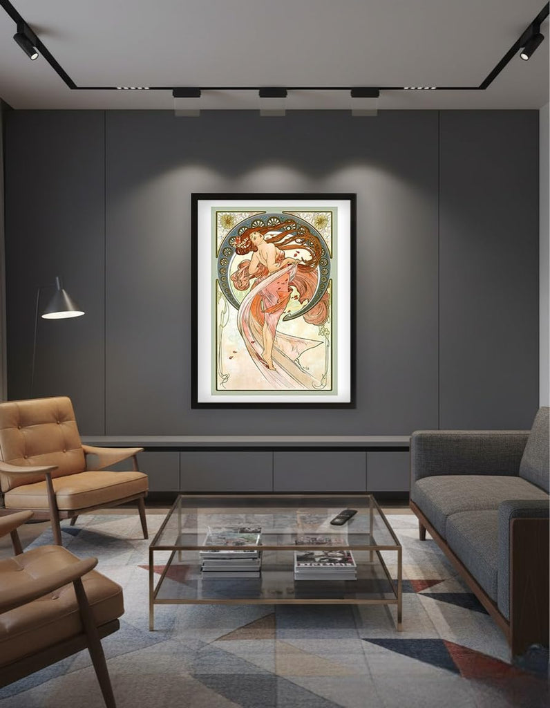 Dance - Art Nouveau Beauty Poster Print