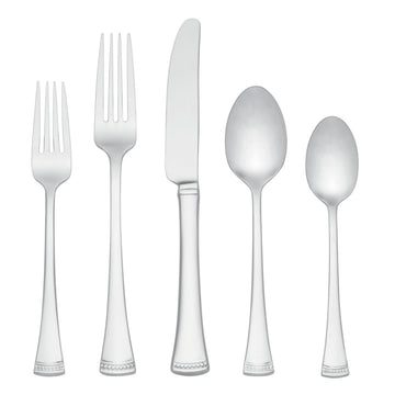 Portola 20-Piece 18/10 Silverware Set for 4, Flatware