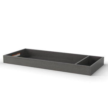 Universal Changing Table Toppers, Attach to Dresser for Diapering Surface (Midnight Gray)