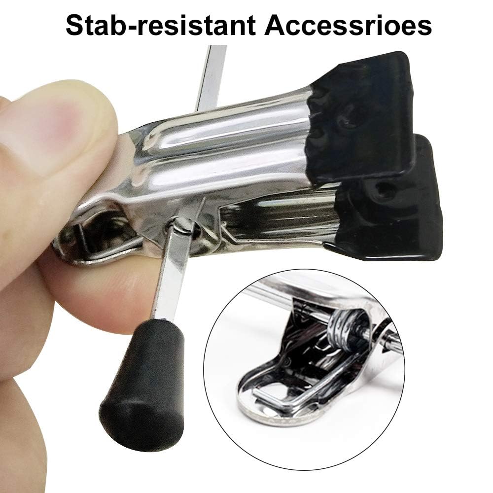 Pants Hangers, Skirt Hangers with Clips Heavy Duty Clothes Hangers for Women Men Trousers Shirt Shorts Jeans Closet