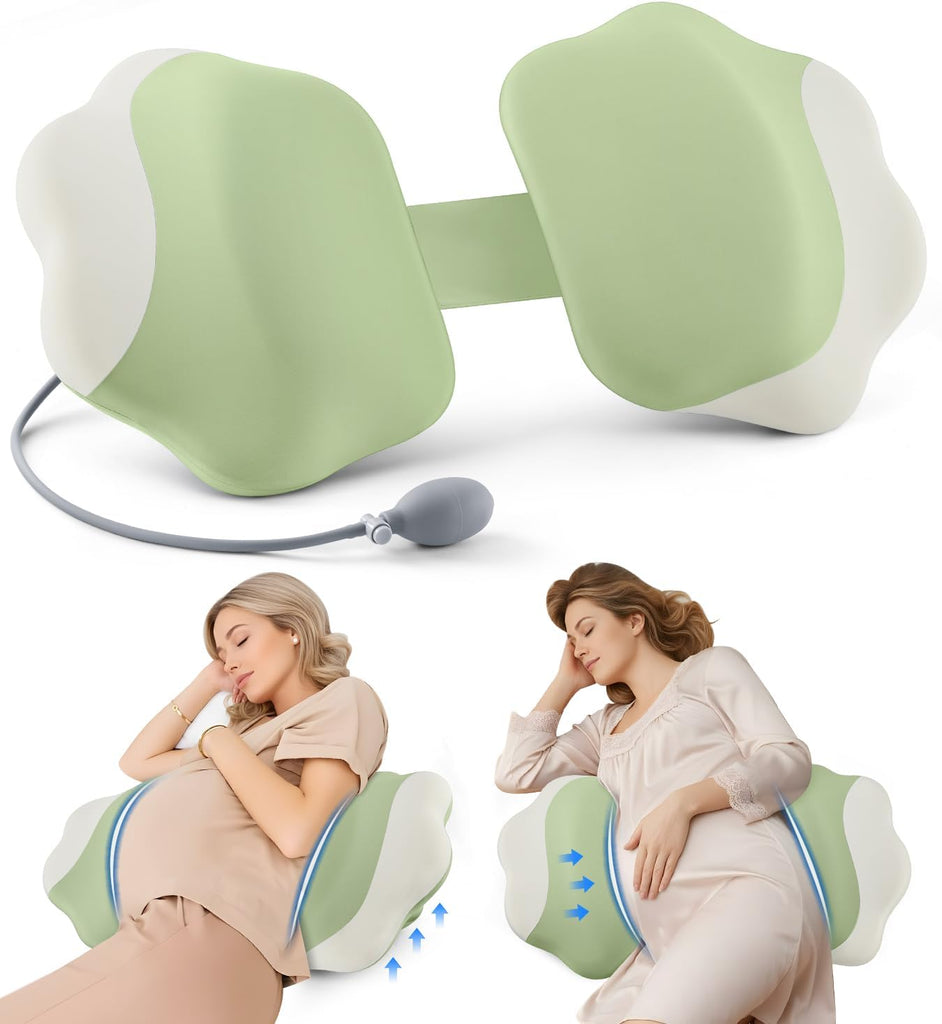 Memory Foam Pregnancy Pillow Maternity Wedge Pillow for Side Sleeper