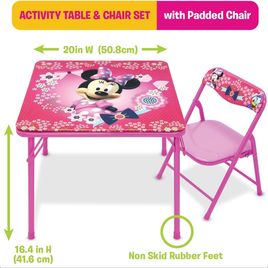 Mouse Table & Chair Set for Toddlers 24, Includes 1 Table & 1 Chair [ Exclusive] Table: 20"L x 20"W x 16.4"H