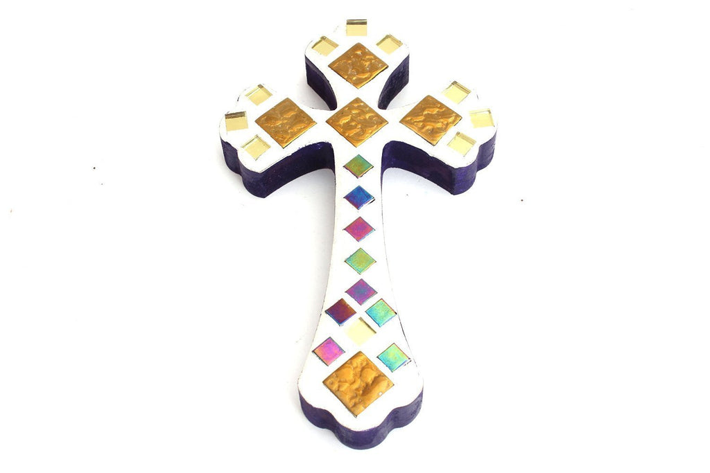 4/10 Inch (10mm) Gold Mirrored Square Mosaic Tile, 3 Pound (48 oz) Bulk Assortment of Mosaic Tiles