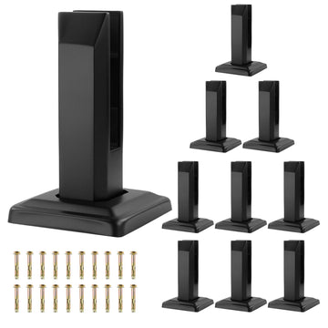 10 PCS Square Glass Railing Spigots