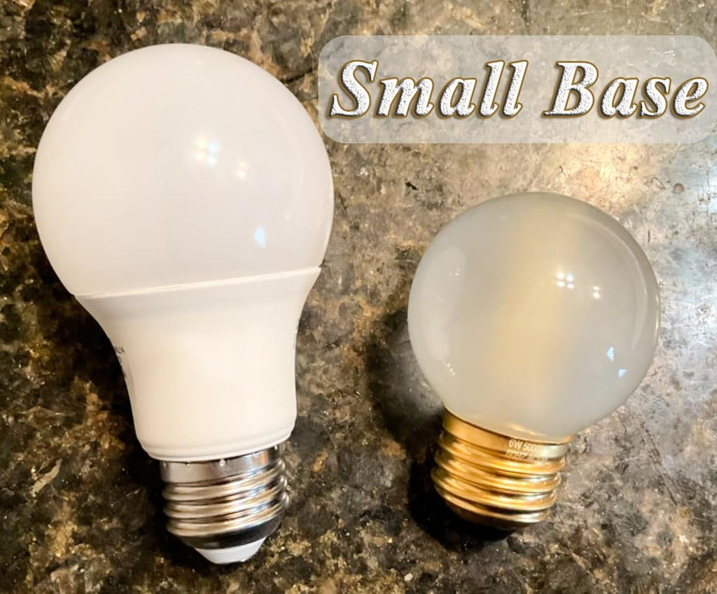 Dimmable E26 Edison Bulb G16.5 Frosted LED Bulb 40W Light Bulb,3000K