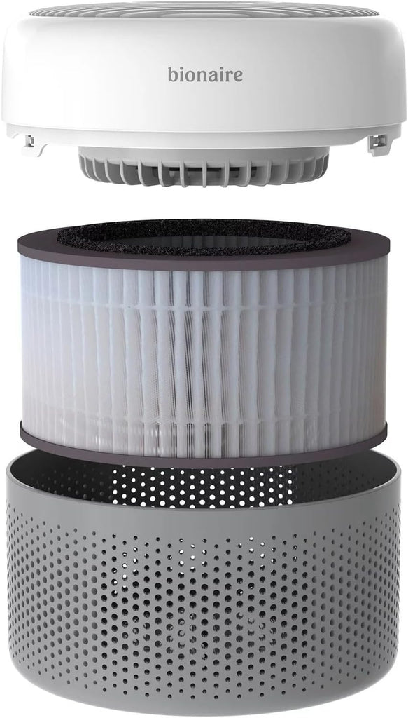 Official - CleanAir Desktop Air Purifier, True HEPA 3-Stage Filtration with 360° Air Intake, 100 CAD