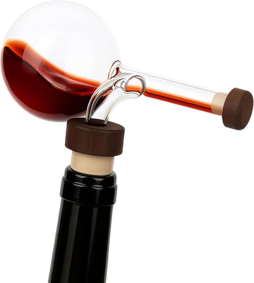 Aireador De Vino, Wine Aerator Decanter Decantador, Quick Wine Pourer, Clear Transparent Glass Style, Accessories