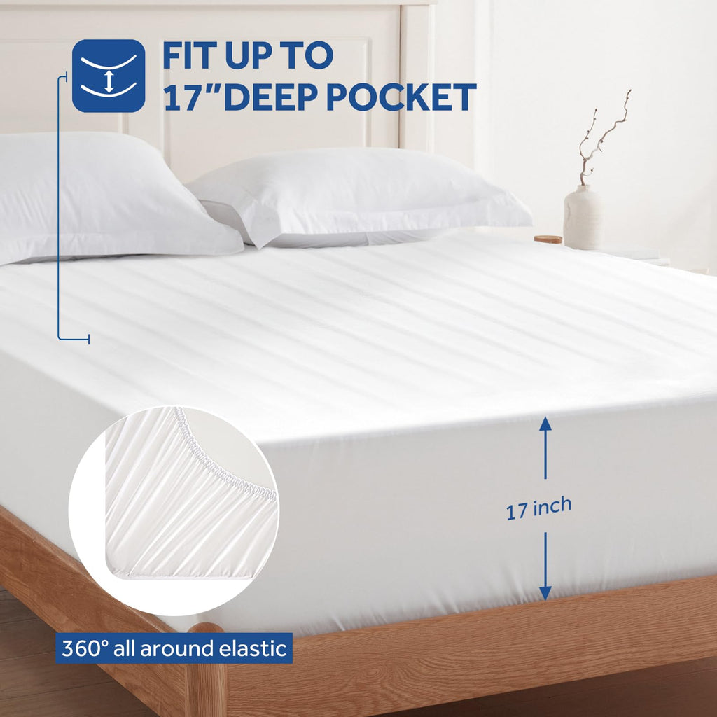 Heated Mattress Pad Cal King Size with Dual Control 10 Heat Settings