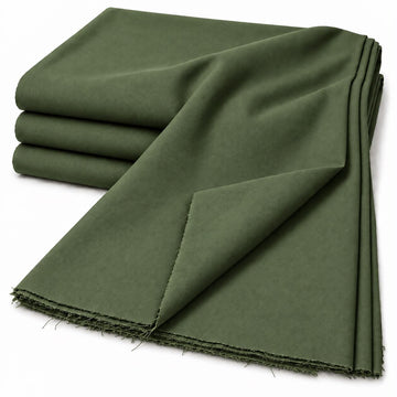 Designz 60" Wide Premium 100% Cotton Fabric by The Yard - Soft Breathable Material for Sewing & Crafting - Olive