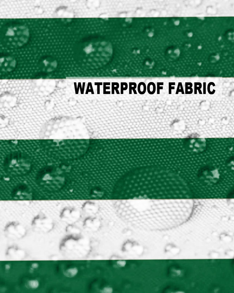 Outdoor Pillows 18x18 Waterproof Outdoor Pillow Covers Green Christmas Striped Vintage Polyester Throw Pillow Covers